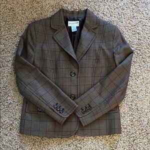 Vintage 100% Wool Brown Pendleton Women's Blazer